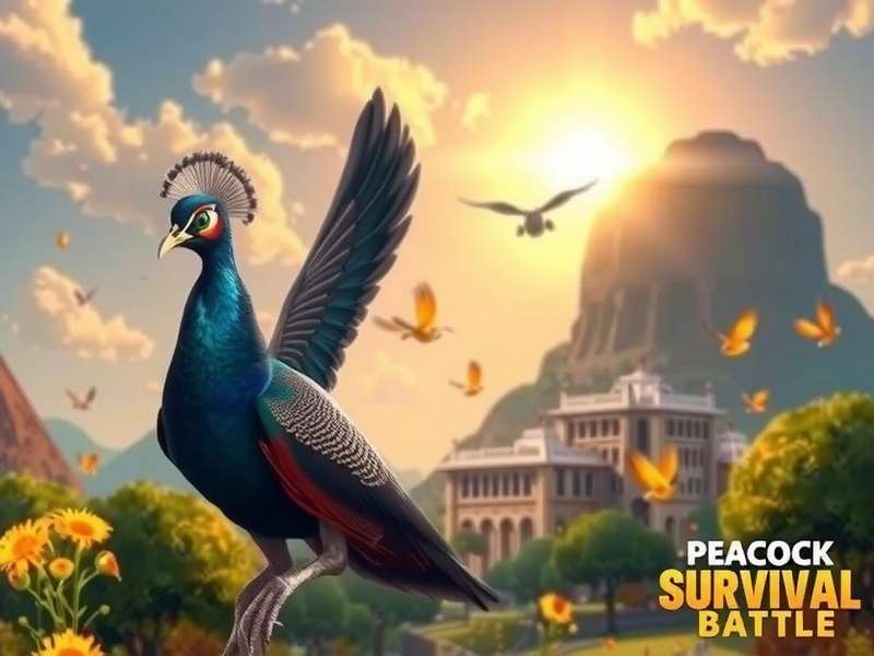 Peacock Survival Battle gameplay screenshot