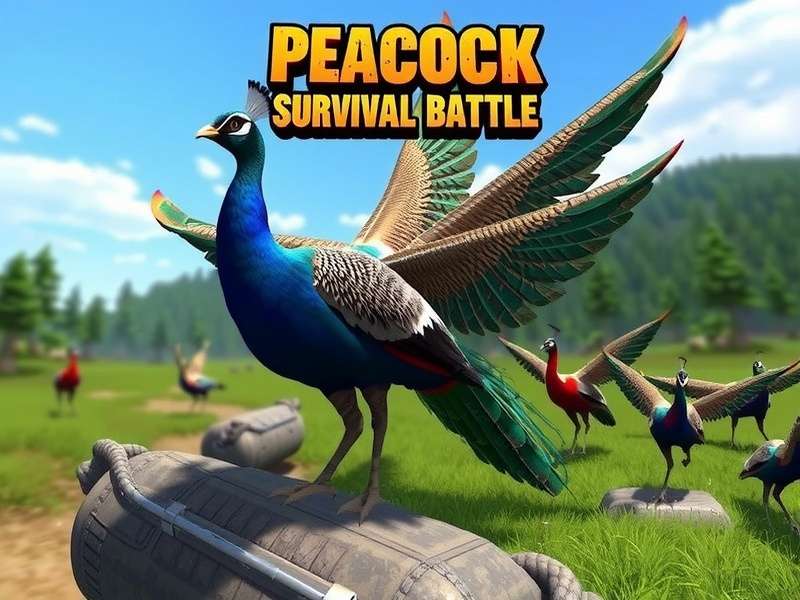 Peacock Survival Battle game cover