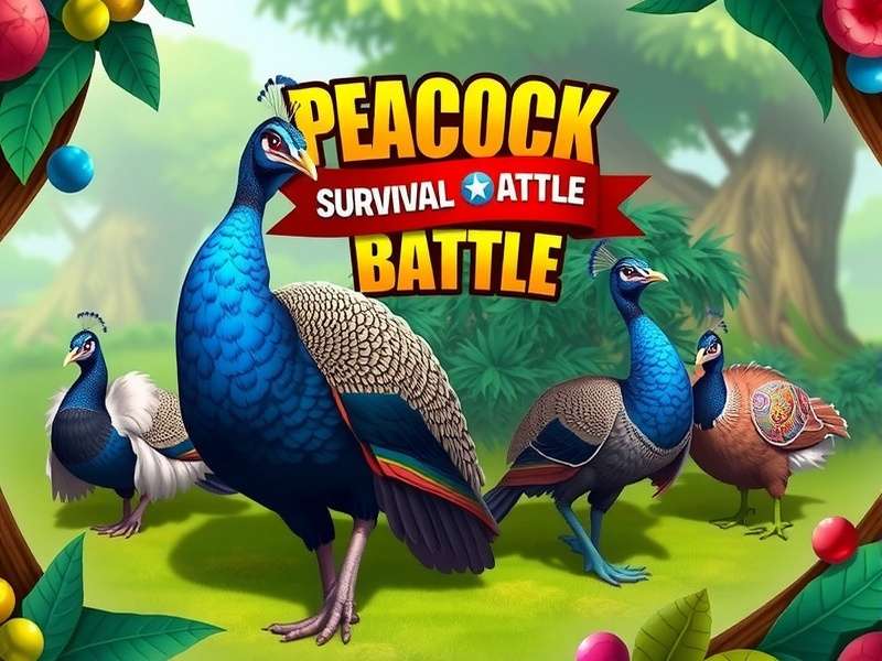 Peacock Survival Battle world map